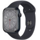 Apple Watch Series 8 45mm GPS Midnight Aluminum Case with Midnight Sport Band (MNP13, MNUL3) (Відновлений, Як новий)