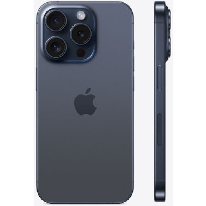 Apple iPhone 15 Pro 128GB Blue Titanium eSIM (MTQQ3) (Відновлений, Як новий)