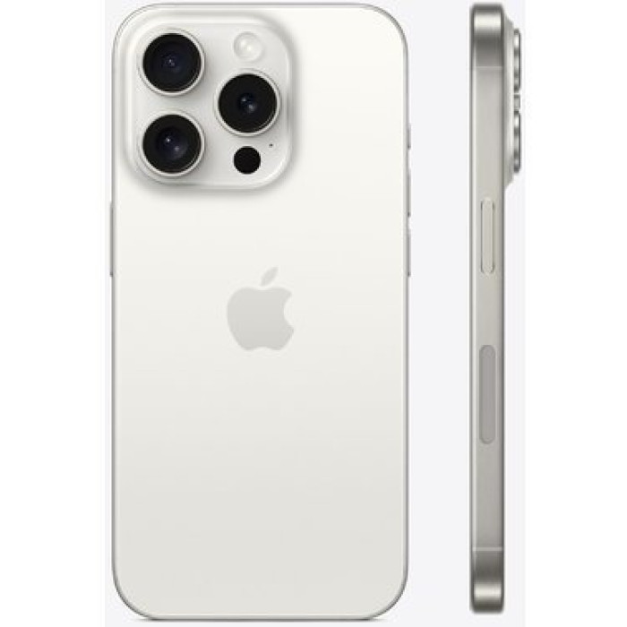 Apple iPhone 15 Pro 256GB White Titanium (MTV43) (Відновлений, Як новий)
