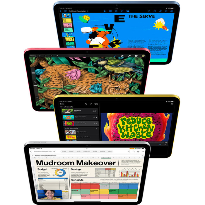 Apple iPad 10 10.9" 2022 Wi-Fi + LTE 256GB Yellow (MQ6V3)
