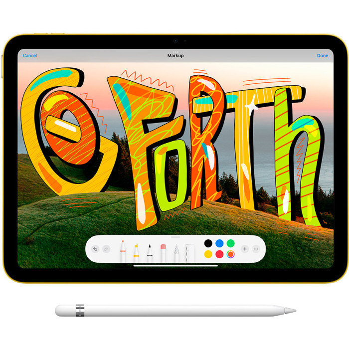Apple iPad 10 10.9" 2022 Wi-Fi + LTE 256GB Yellow (MQ6V3)