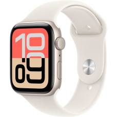 Apple Watch SE 3 GPS 40mm Starlight Aluminium Case with Starlight Sport Band - S/M (MEH34RK/A)
