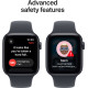 Apple Watch SE 3 GPS 40mm Midnight Aluminium Case with Midnight Sport Band - S/M (MEH94RK/A)