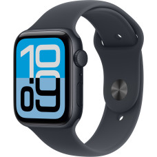 Apple Watch SE 3 GPS 44mm Midnight Aluminium Case with Midnight Sport Band - S/M (MEHN4RK/A)