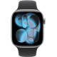 Apple Watch Series 11 GPS 42mm Space Grey Aluminium Case with Black Sport Band - S/M (MEQW4RK/A)
