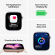 Apple Watch Series 11 GPS 42mm Rose Gold Aluminium Case with Light Blush Sport Band - M/L (MEU44RK/A)