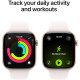 Apple Watch Series 11 GPS 42mm Rose Gold Aluminium Case with Light Blush Sport Band - M/L (MEU44RK/A)