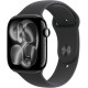 Apple Watch Series 11 GPS 46mm Jet Black Aluminium Case with Black Sport Band - M/L (MEUX4RK/A)