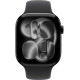 Apple Watch Series 11 GPS 46mm Jet Black Aluminium Case with Black Sport Band - M/L (MEUX4RK/A)