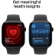 Apple Watch Series 11 GPS 46mm Jet Black Aluminium Case with Black Sport Band - M/L (MEUX4RK/A)