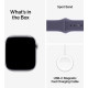 Apple Watch Series 11 GPS 46mm Silver Aluminium Case with Purple Fog Sport Band - S/M (MEV94RK/A)